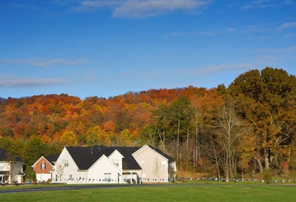 country home in autumn